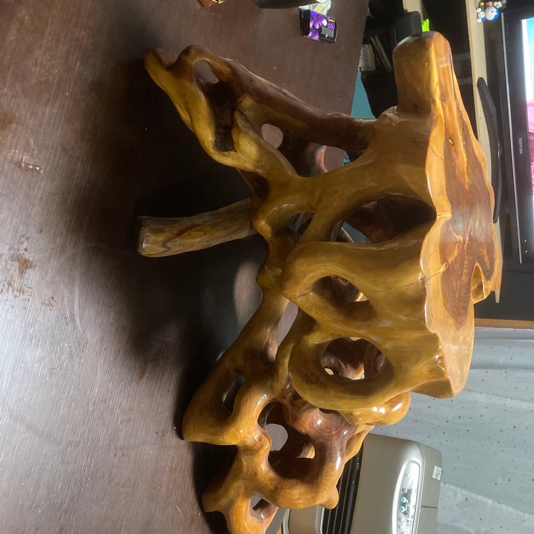 いぶき　置物　花瓶台