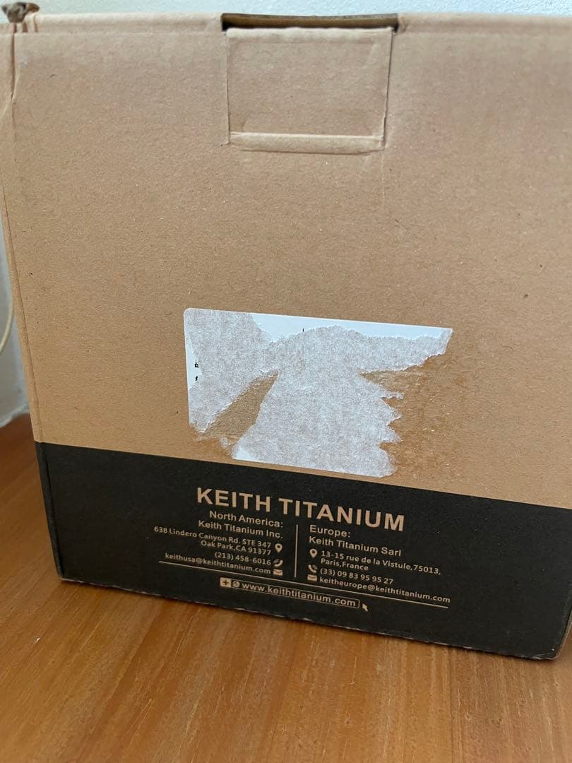 keith チタン ケトル ヤカン 1.0L 軽量 130ｇ