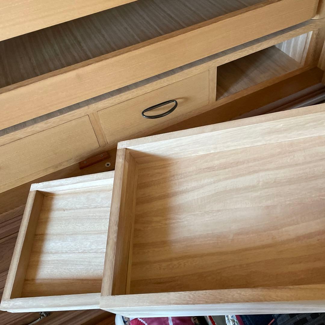 【引取限定】天然木　箪笥