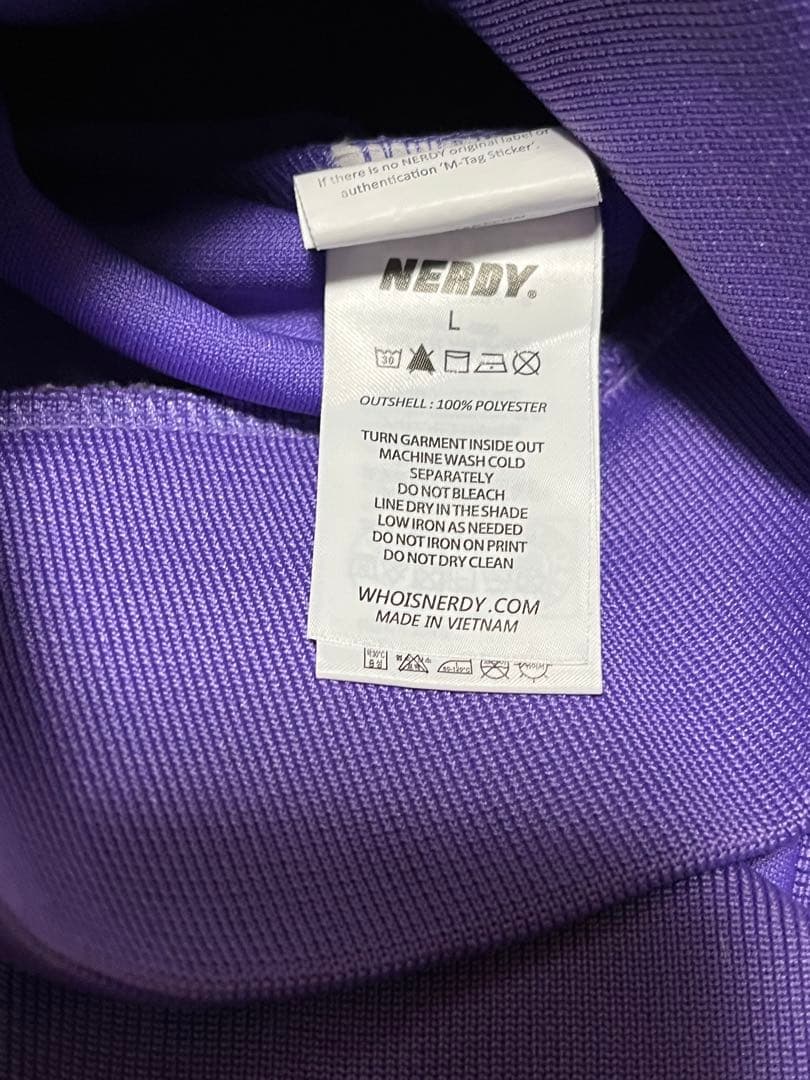 NERDY　ノルディ　ジャージ　上下　セットアップ