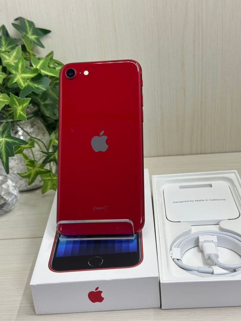 超美品✨iPhone SE 3 256GB SIMフリー✨100％