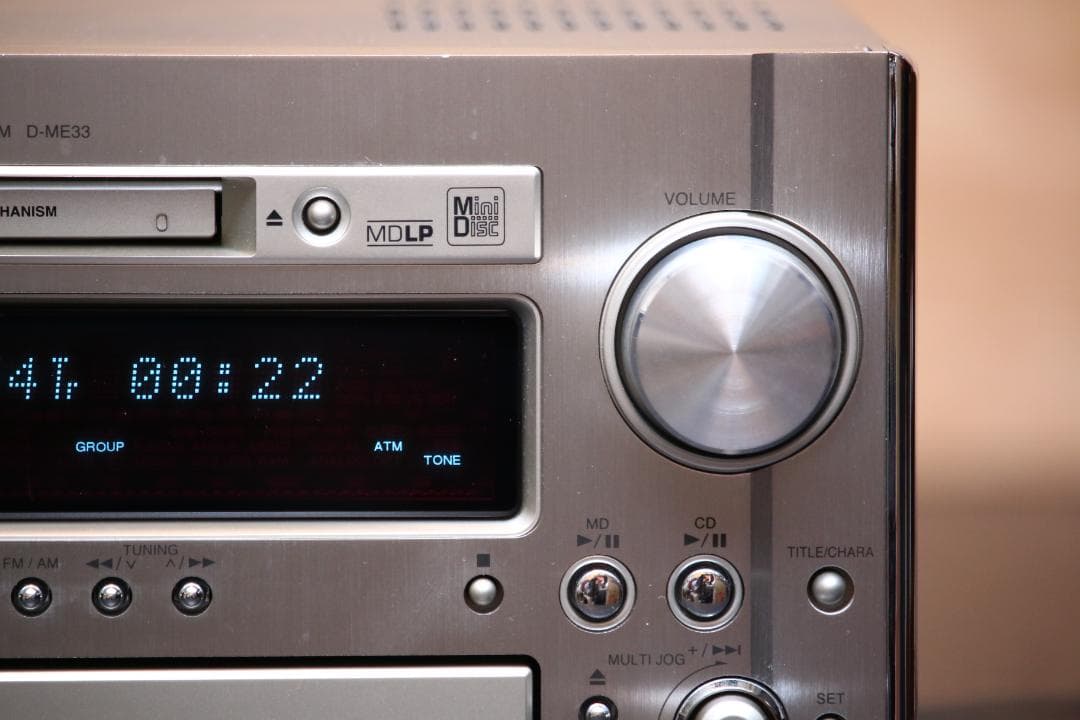 DENON D-ME33 CD/MD/TUNER/AMP　ミニコンポ 　美品