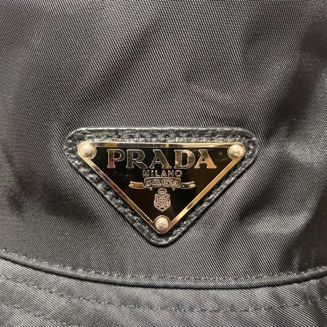 PRADA バケットハット ブラック M