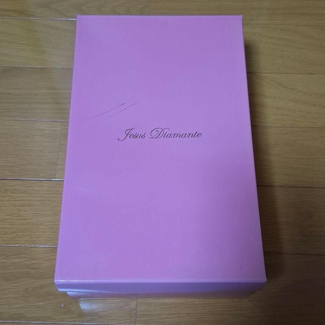 Jesus Diamante リボンストラップサンダル