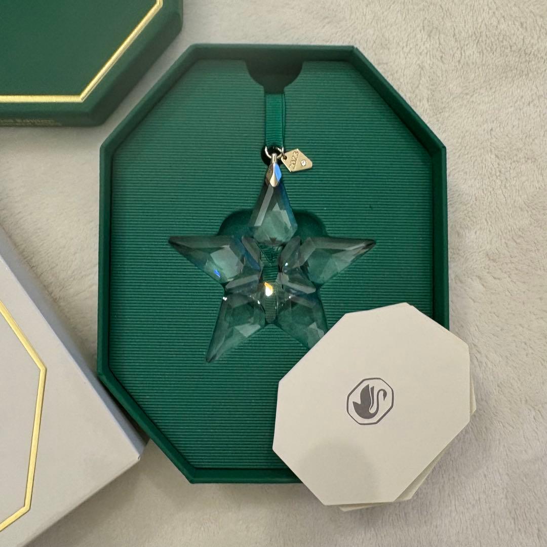 スワロスキー　クリスマス　オーナメント　2023年