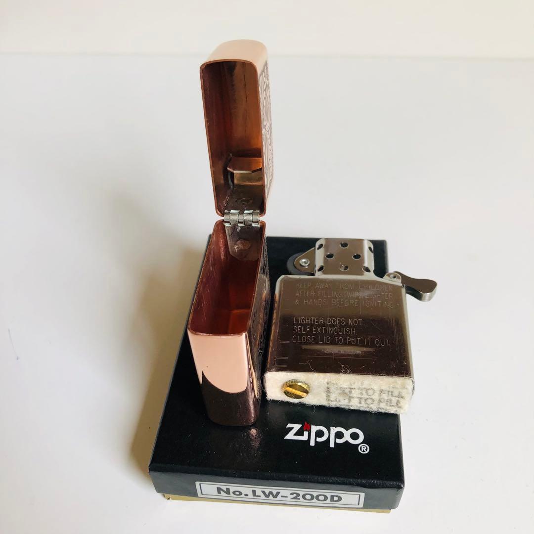 超レア未使用 に近いソリッドカッパー マルボロCOPPER ZIPPO