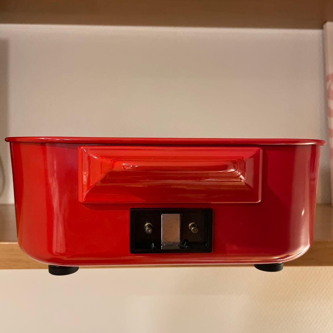 Bruno コンパクトホットプレート 赤