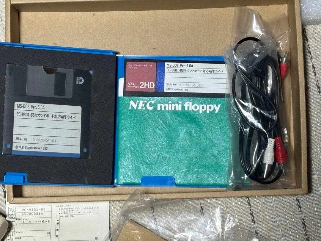 ジャンク品 PCパーツ NEC PC-9801-86 サウンドボード