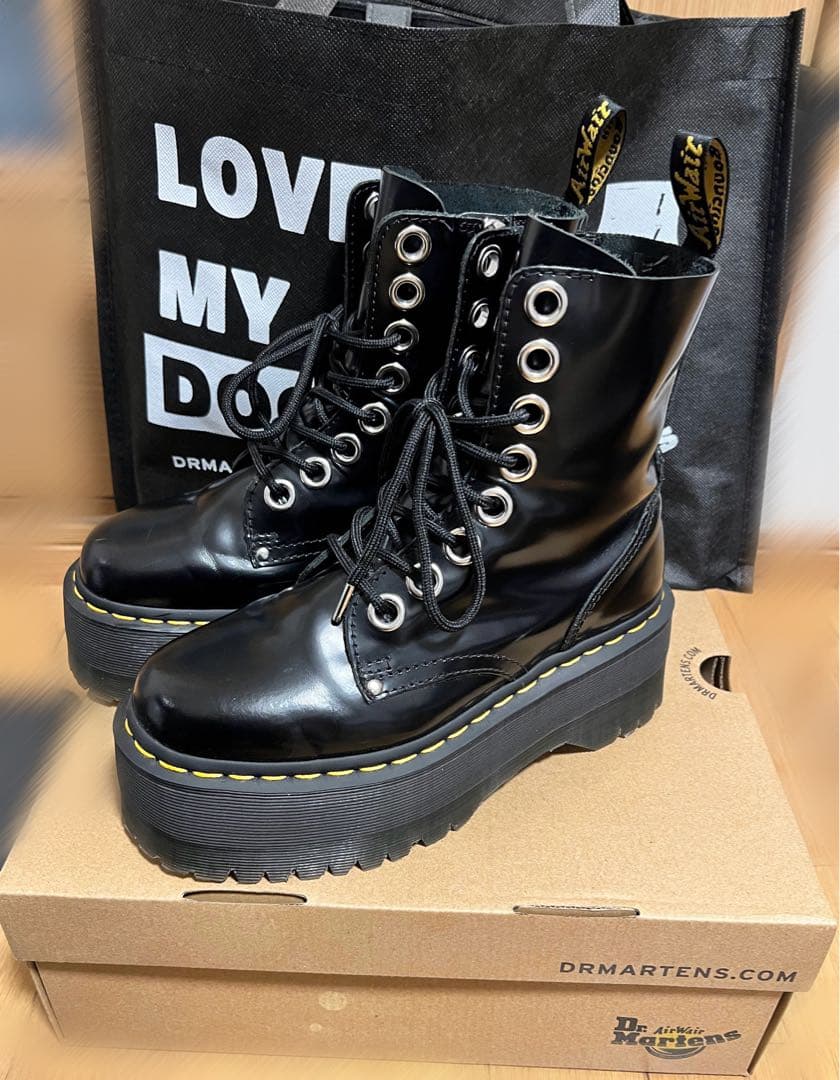ドクターマーチン DR.MARTENS JADON MAX UK4 厚底