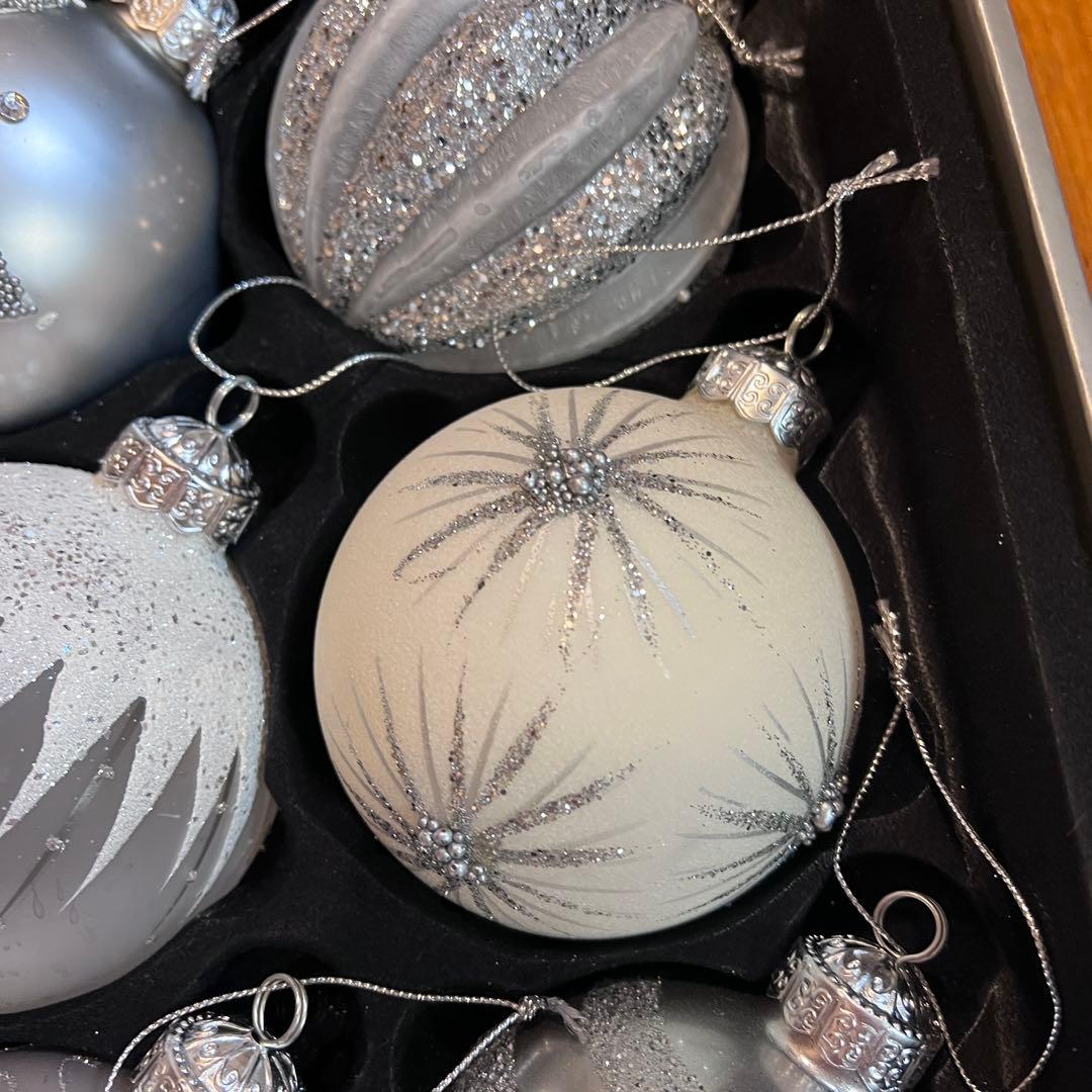 クリスマス オーナメントコストコ 18個セット ガラス製 クリスマスツリー