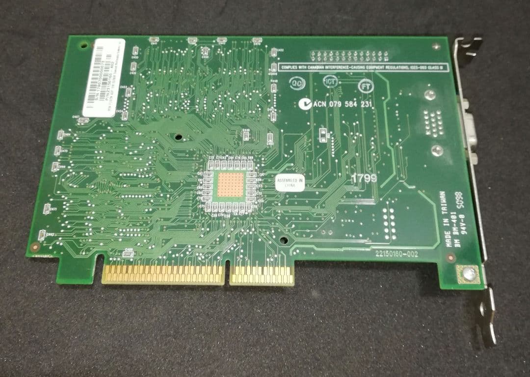 動作未確認　ビデオカード