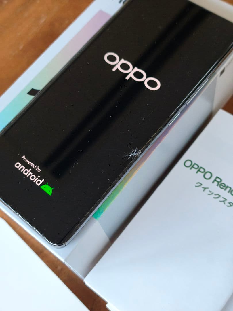 OPPO Reno 10 Pro グレー 充電器、箱付き 画面割れあり
