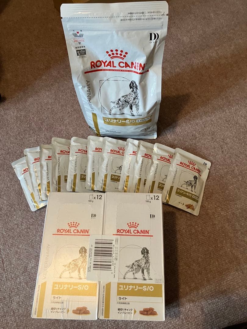  CANIN ユリナリー S/O エイジングウエットフードドライフード