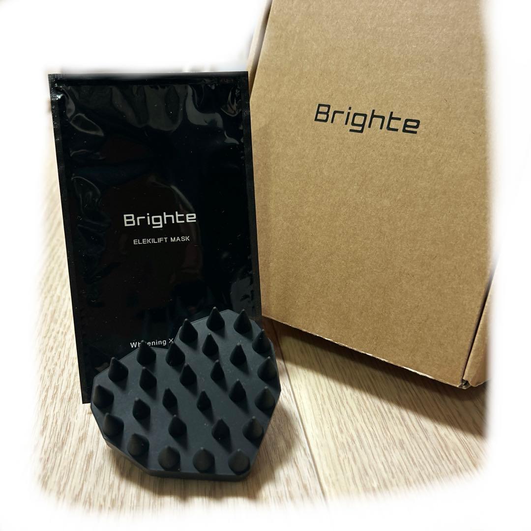 【超美品】 Brighte ブライト エレキブラシ 美顔器 若返りリフトアップ