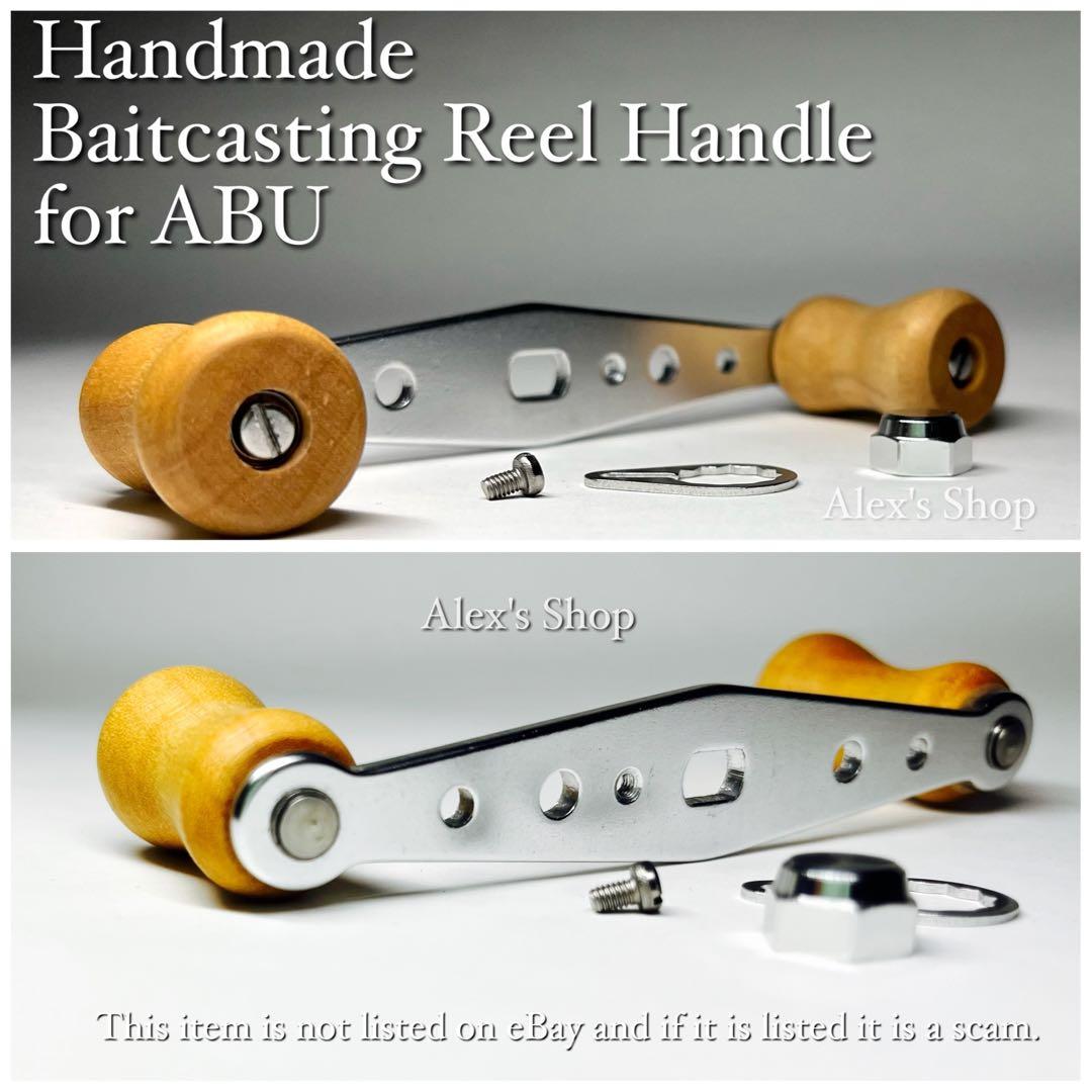 Abu 3500CA &ハンドメイドハンドル、オフセットグリップ、BB、スプール