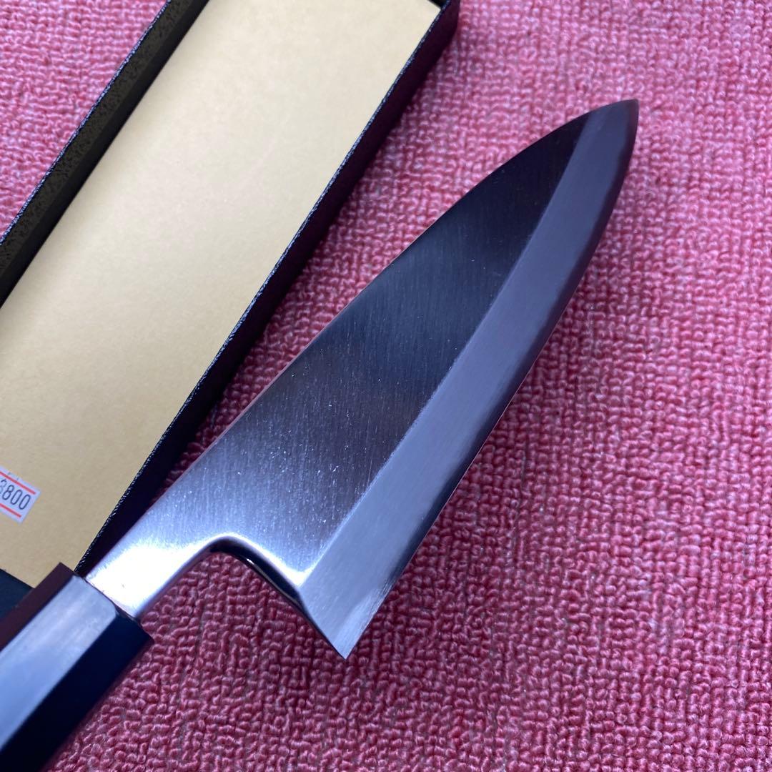 青二鋼　薄出刃包丁　165㎜　5.5寸