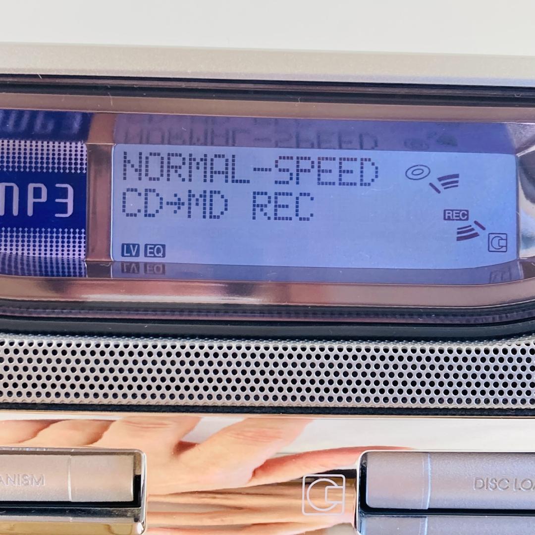 Panasonic RX-MDX80 CD MD カセットラジカセ シルバー