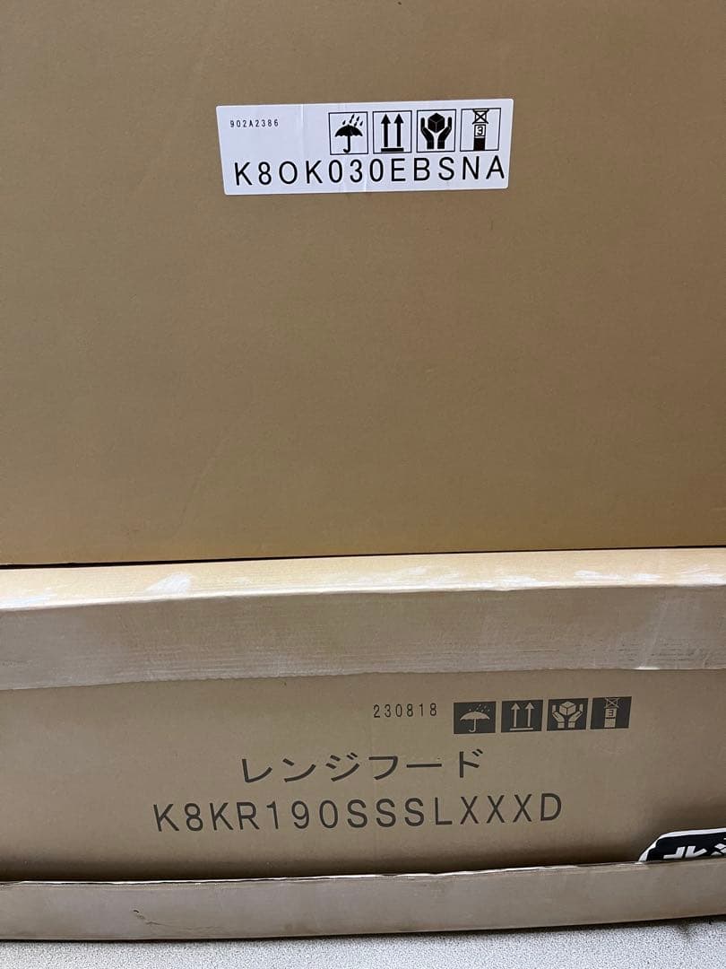 TOTO レンジフード本体 TOTO レンジフードカバー 横付けL仕様タイプ