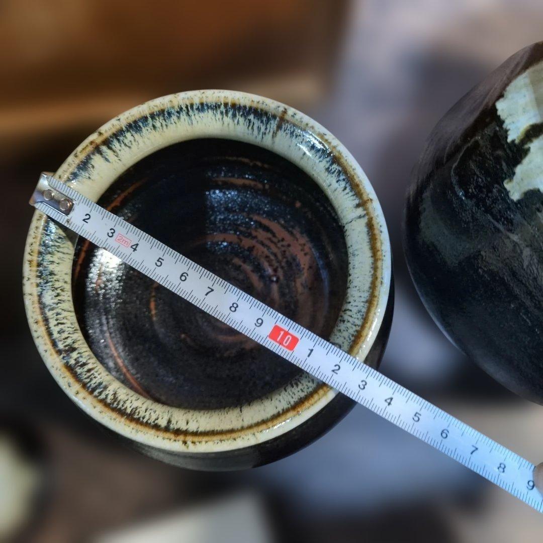 茶道具　三代金作　土物茶陶