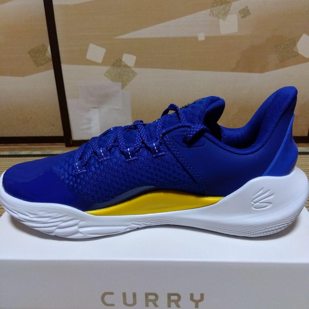 アンダーアーマー　Curry 11 DUB バスケットボールシューズ 青/黄