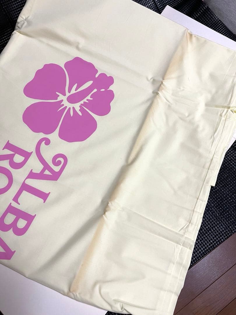 爆爆爆レア　アルバローザ　シングル　掛け布団カバー　ホワイト×ピンク　新品未使用