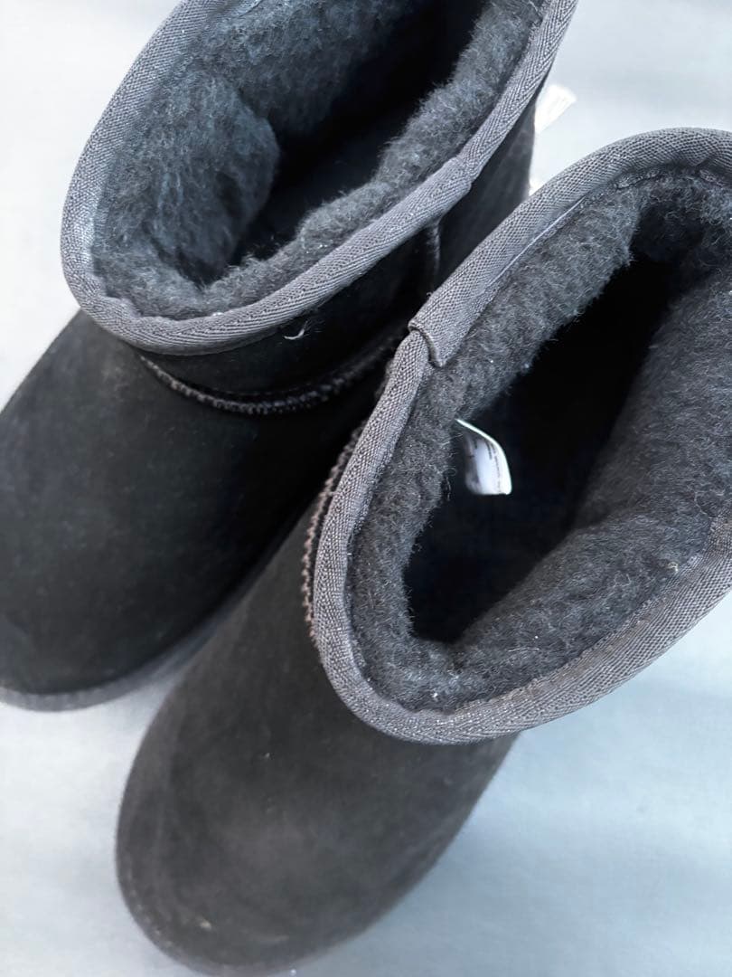 1回着 極美品 EMU Australia 厚底 ムートン ブーツ 撥水