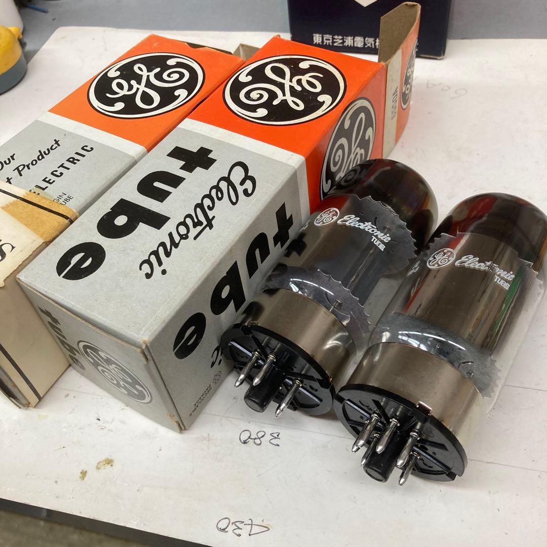 ＧＥ製　６５５０Ａ真空管　2個