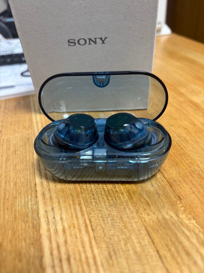 SONY WF-C710Nワイヤレスイヤホン クリアブルー