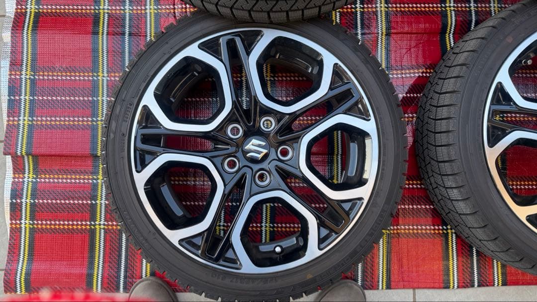 215/45R17 17インチ　純正ホイール スタッドレススイスポzc33s