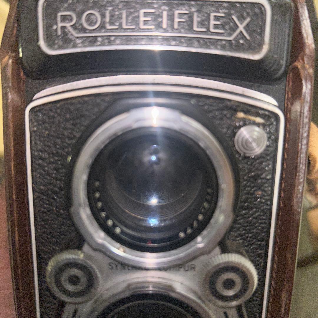 H2 ローライフレックス　ケース付き　 二眼レフカメラ 動作未確認ジャンク