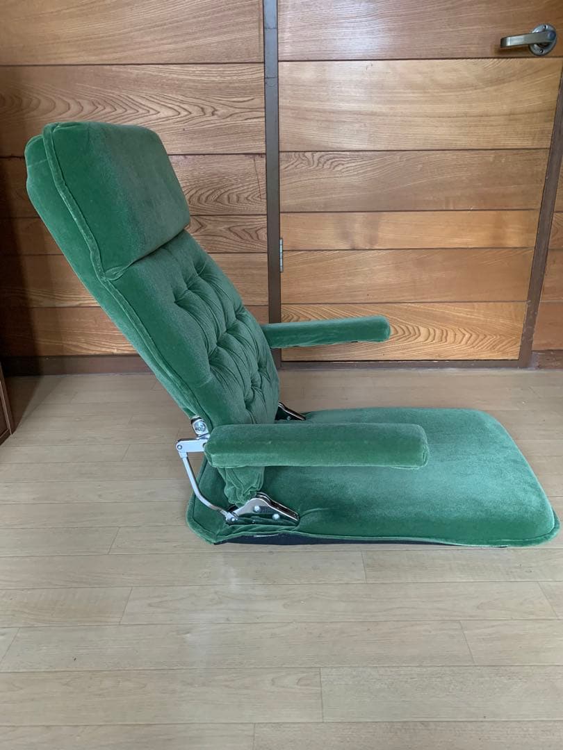 座椅子／グリーン