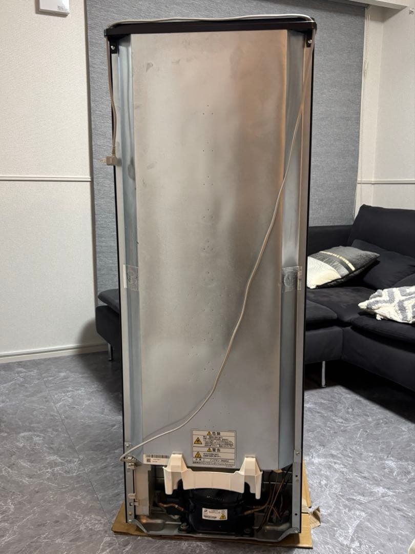 パナソニック 2ドア冷蔵庫 NR-B17BW-T（168L・ブラウン）】