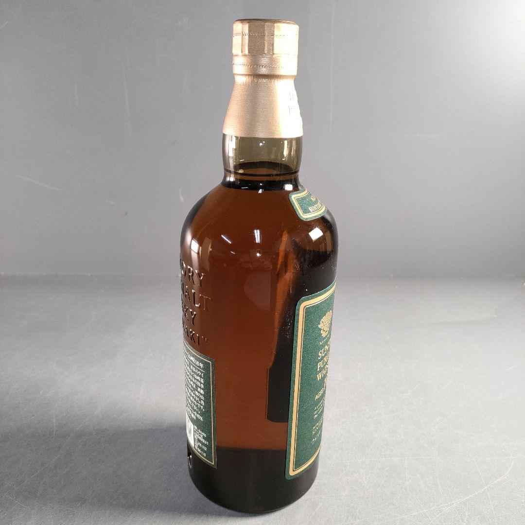 A1388-4/サントリー ピュアモルトウイスキー/山崎10年/緑ラベル/