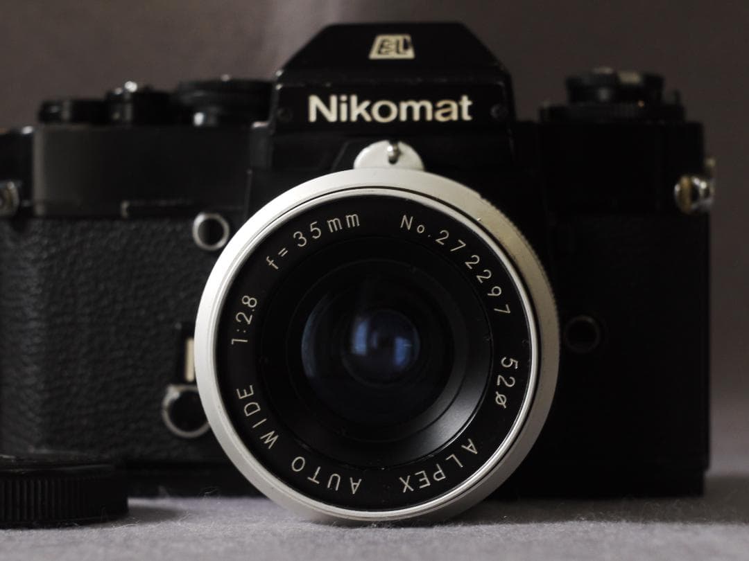 Nikomat EL　ALPEXレンズ付き実写済み