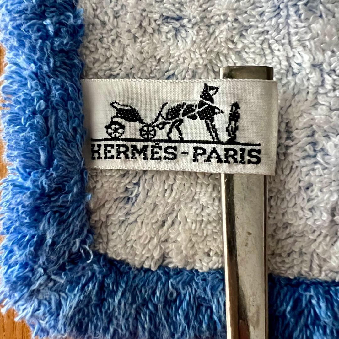 ⭐️超レア良品❗️HERMES エルメス/ビーチタオルクジラ柄/62×92❗️＆オマケ