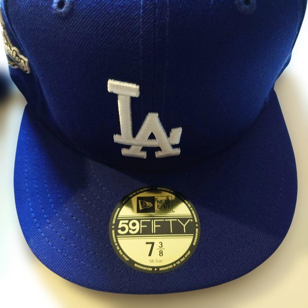 New Era LA 59FIFTY キャップ 7 3/8 ロイヤルブルー