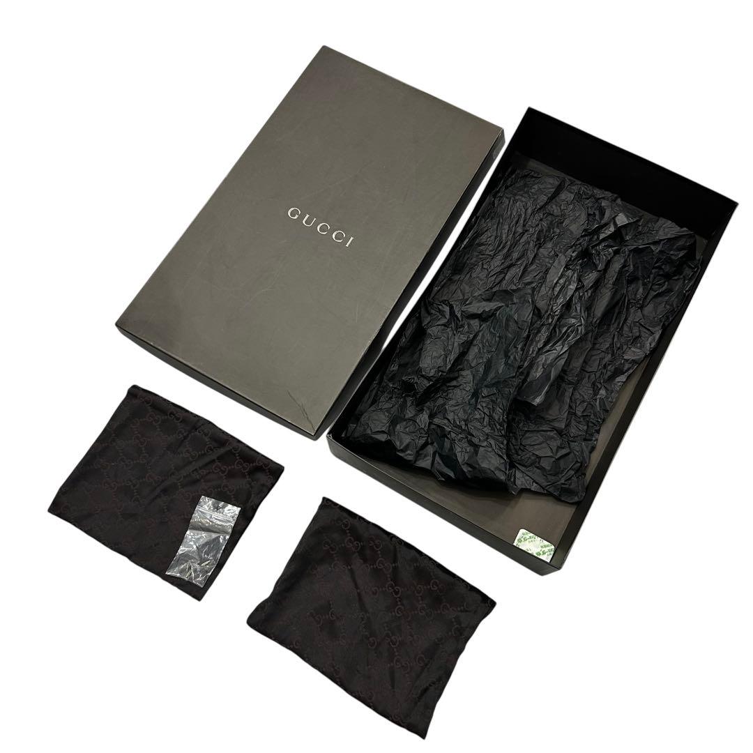 GUCCI 2005FW GGベルト スエードブーツ