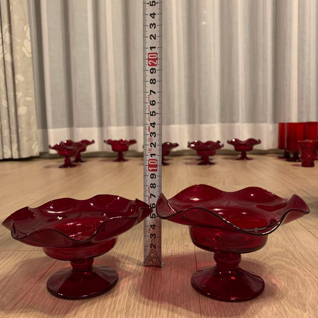 メキシコ　手作りガラス食器　全41点