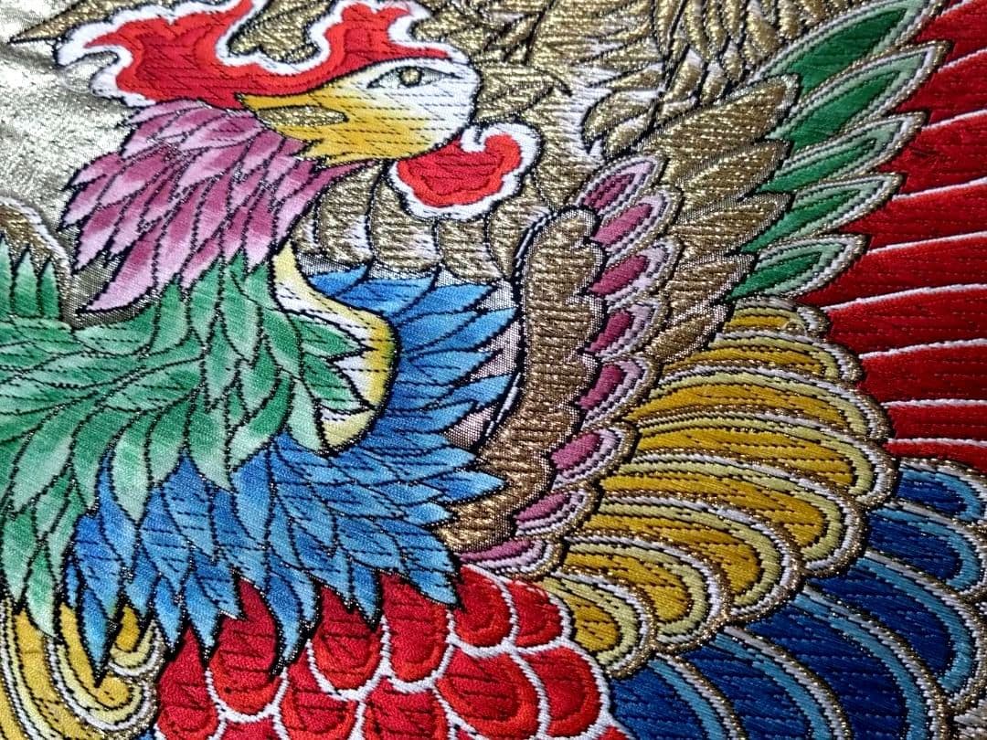 B186★豪華黒地刺繍高級袋帯13点まとめ売り★個人差着用/振袖/着物/リメイク