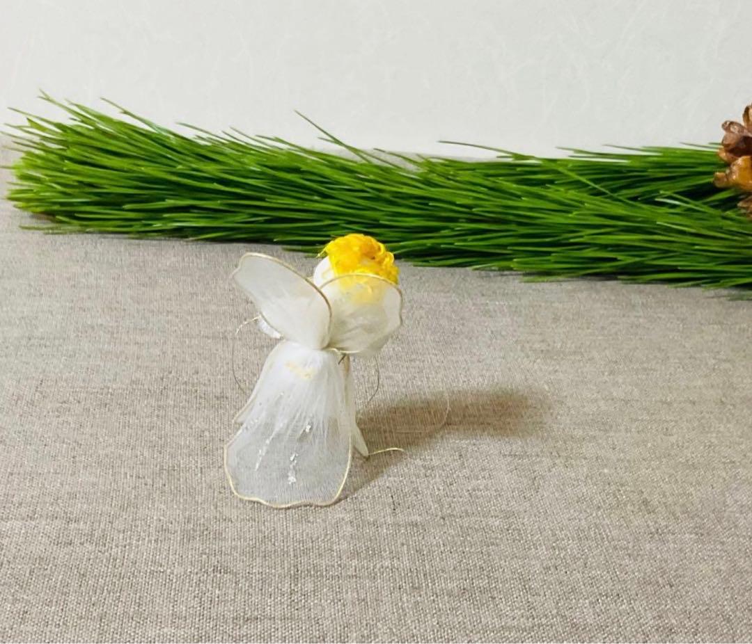 【専用です】欧米　デコレーション　アンティーク　飾り　天使　ホワイト