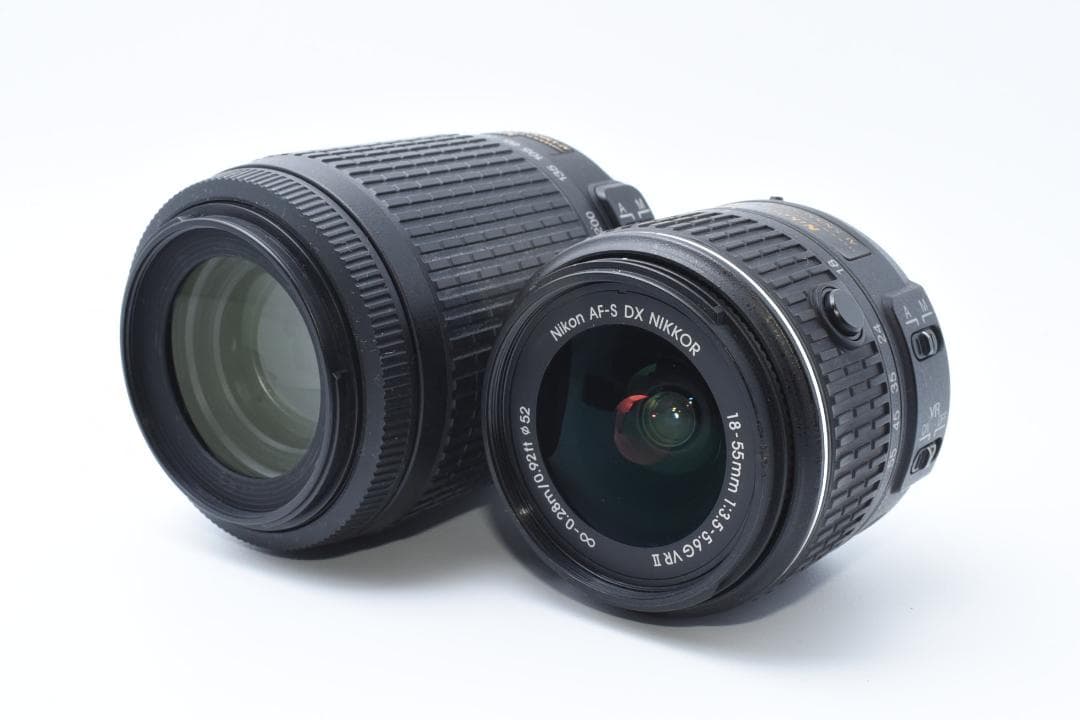 ★美品★ ニコン Nikon D5500 ダブルレンズセット