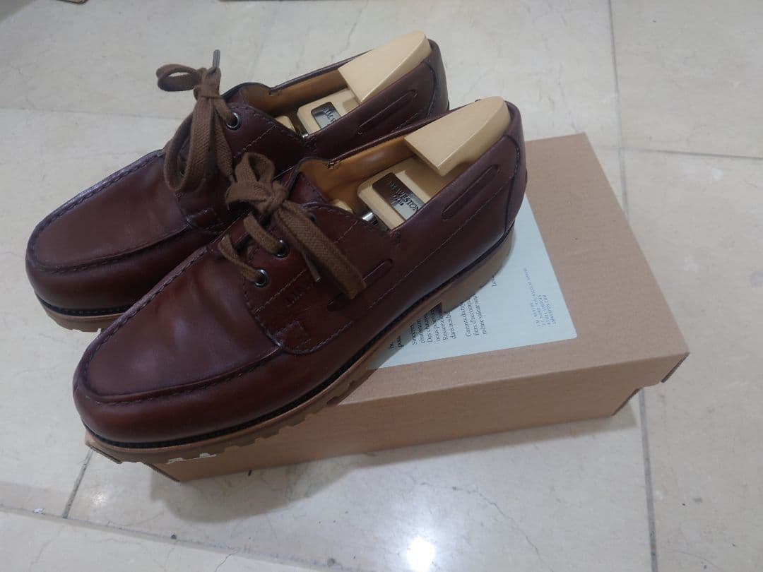 ジェイエムウエストン　ヨット　５ハーフC　オークソフト　極美品