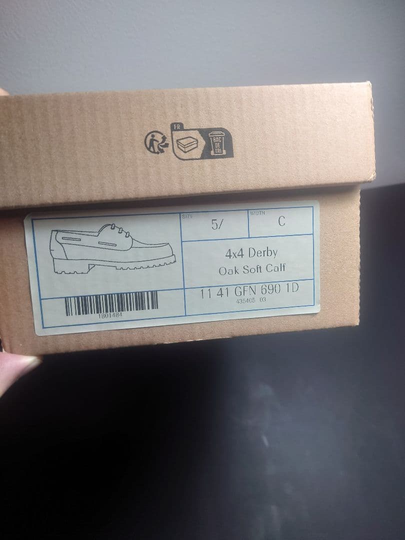 ジェイエムウエストン　ヨット　５ハーフC　オークソフト　極美品