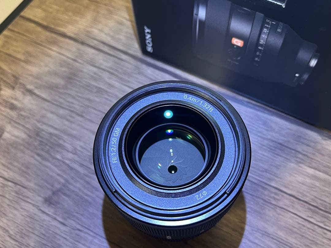【中古品】SONY FE 50mm F1.2 GM 【絞りリングに極小傷あり】