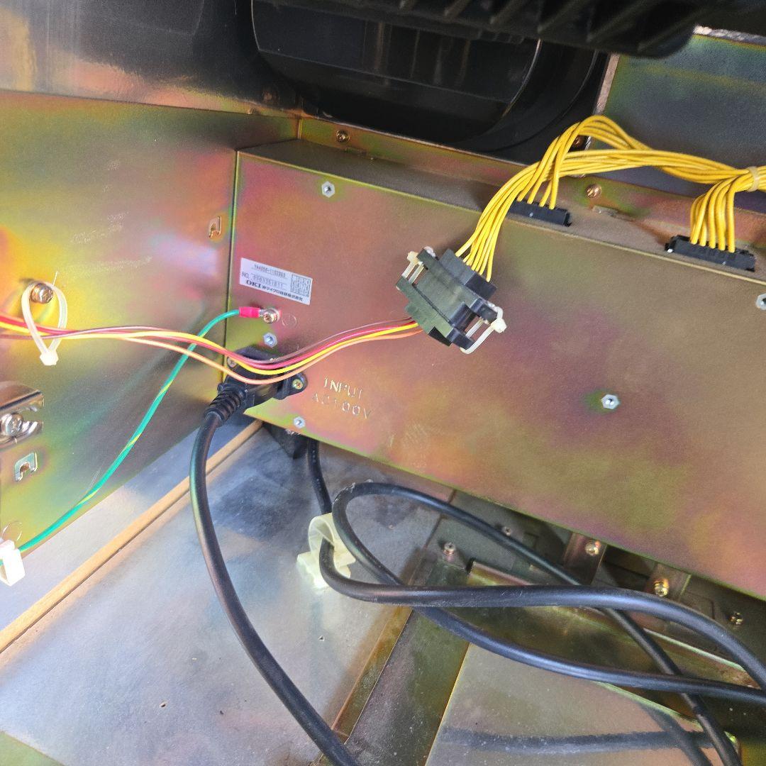 スロット　4号機　押忍番長　漢湯パネル　不要機付