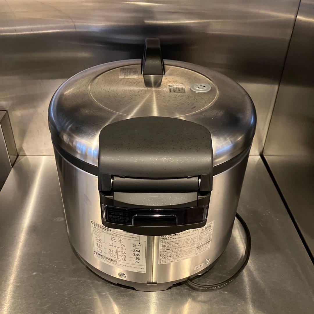 象印　炊飯器　2升　業務用　極め炊き　NS-QC36型　ステンレス