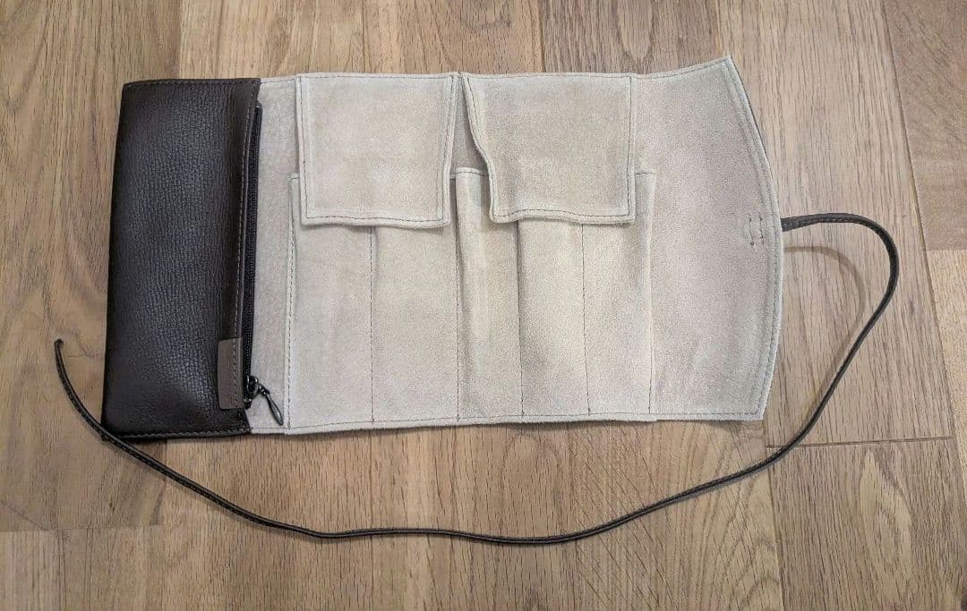 パイロット ロールペンケースファスナー付 5本差 PSRF5-01-DBN