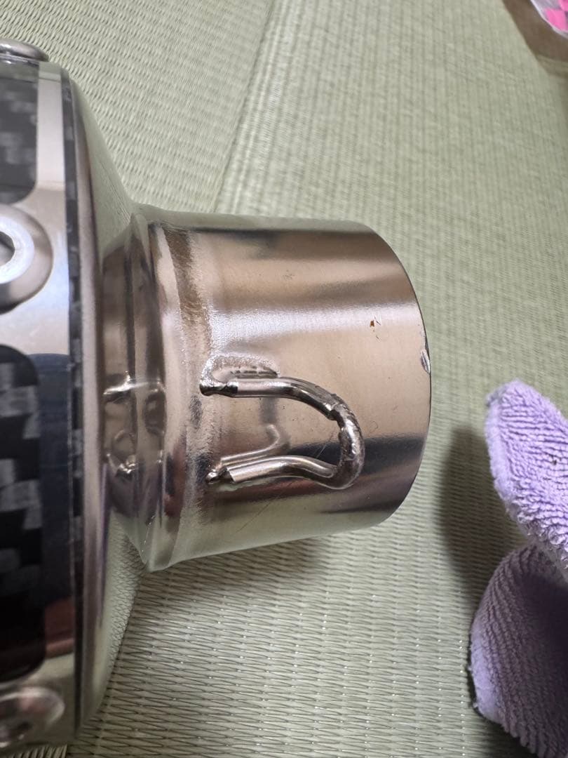 BMS-Rカーボンスラッシュサイレンサー Φ100 差込径Φ60.5