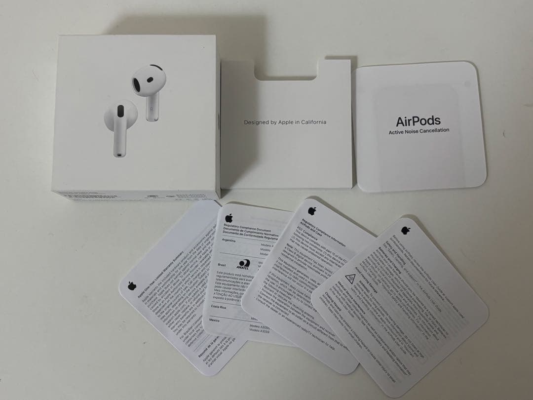 美品♪ AirPods4【アップルケア付き】