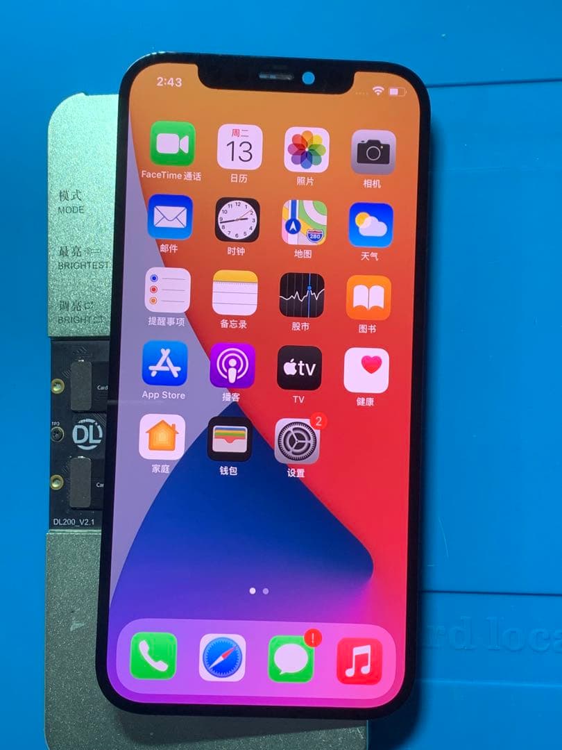 iPhone 12pro純正再生パネル 12p-124